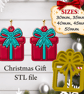 Christmas Goose clay cutter STL file for 3d printing - emailed
