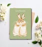 Card for engagement anniversay valenitine wife husband partner love