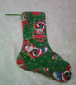 Santa on Stockings 7.5 inch Stocking - Image 2