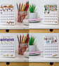 2027 Mini Desk Calendar with Journal Prompts - Image 6