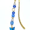 Beaded Bookmarks with Butterfly Charms, 5 colour options