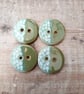 Buttons, handmade pottery buttons, set of 4 - Image 9