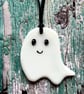 Fused Glass Happy Ghost - Image 2