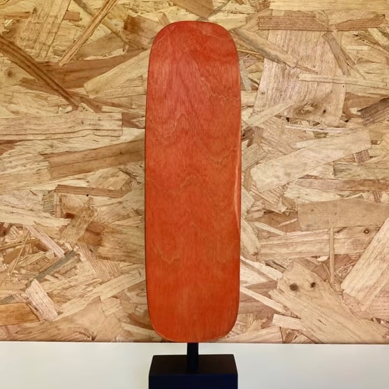 "Monolith" - abstract wooden sculpture 