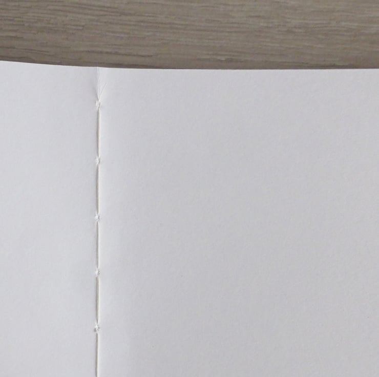 Set of three handbound small A6 notebooks with ... - Folksy