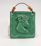 Pottery plaque Zodiac Aries birthday present March 21 - April 20 shelf ornament - Image 3