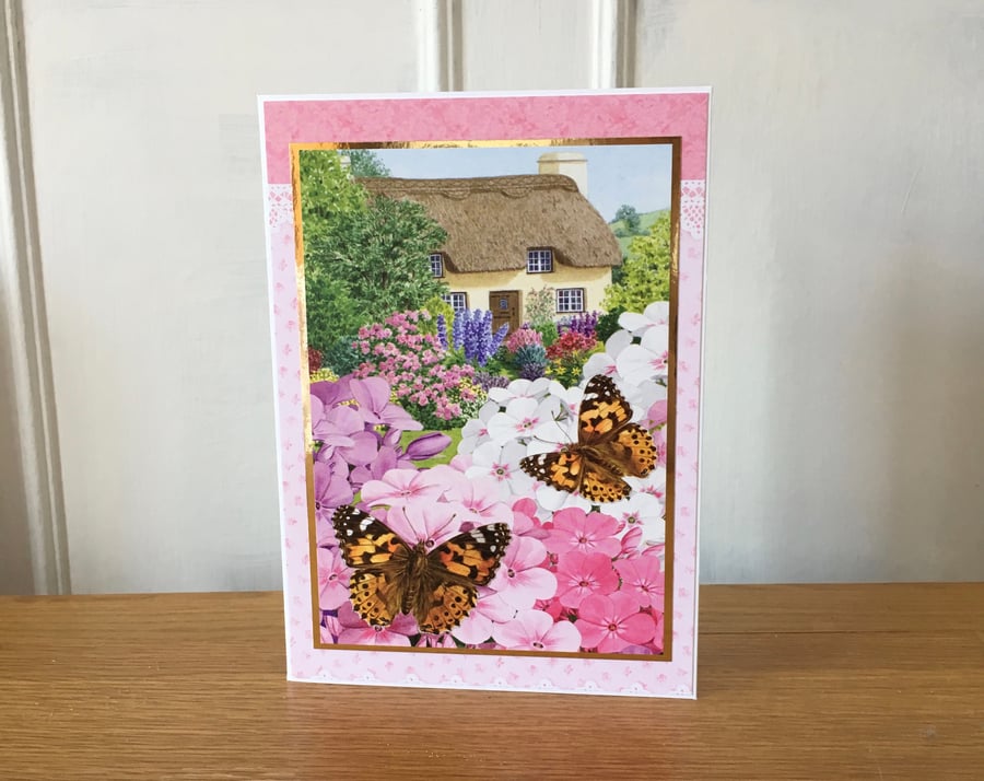 Cottage Garden Card