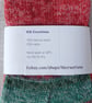 Hand knitted socks, merino wool socks, size 4-6 - Image 10