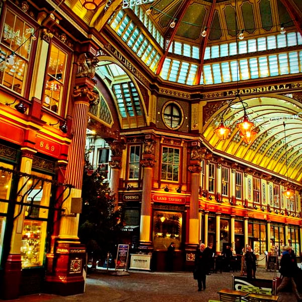 Leadenhall Market City of London England Photograph Print