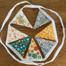 Mini floral bunting 