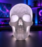 Glow in the Dark Skull Lamp with Remote-Controlled RGB LEDs - Image 4