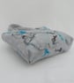 Felted Handbag - grey with random pattern - Image 2