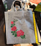 Hand painted tote bags 