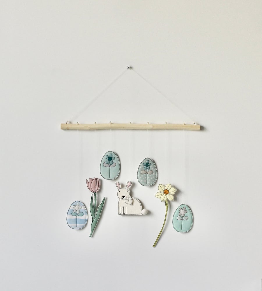 Easter Designs Suspended from Drift Wood