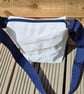 Small Upcycled Sailcloth Crossbody Bag – Zipped Everyday Shoulder Bag - Image 5
