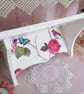Wooden Wall Shelf Storage Made Using Vintage Bird Design Farrow & Ball Bathroom  - Image 2