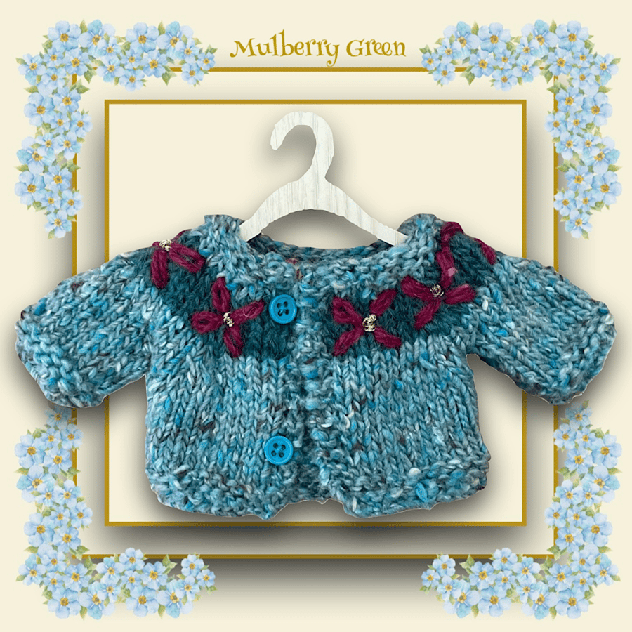 Reserved for Lynda - Botanicals Cardigan 