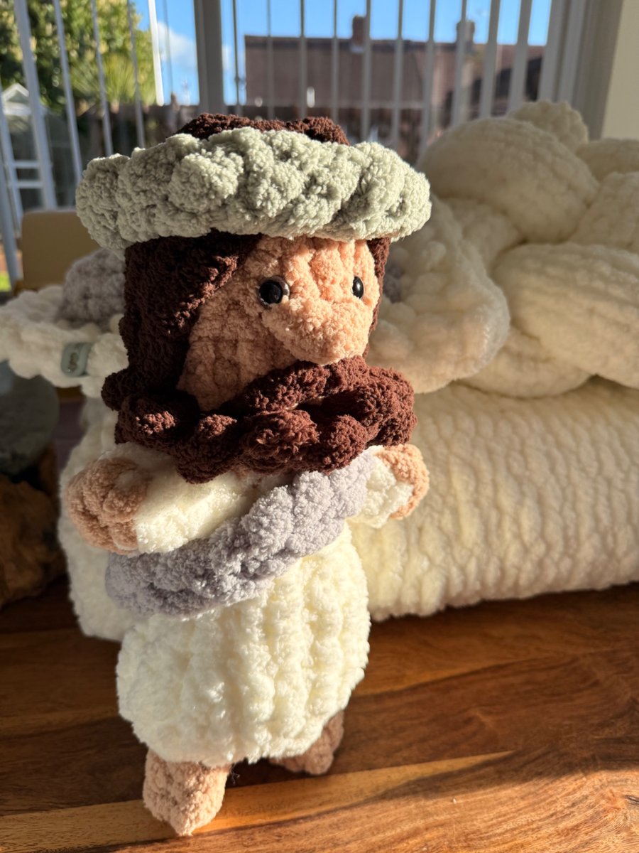 Handmade Knitted Jesus