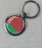 Belarus Flag Keyring