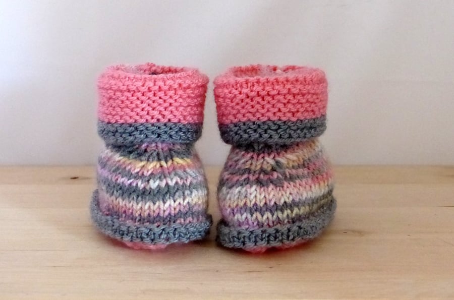 Hand Knitted Booties