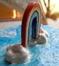 Upcycled rainbow and cloud trinket tin - Image 5