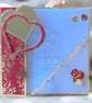 Handmade Ruby Wedding Anniversary Card. Elegant Champagne Congratulations Card - Image 5