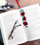 Free Standing Lace Embroidered Flowers Bookmark - Image 2