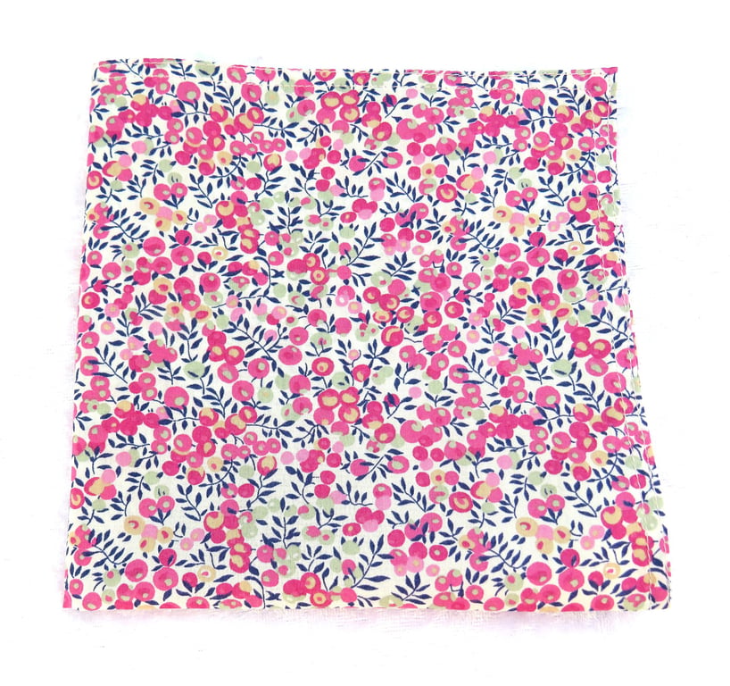 Liberty print handkerchief, Wiltshire Bud