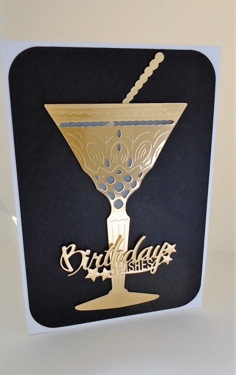 Art Deco Cocktail Glass