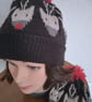 Christmas hat with Reindeer motif, Adult or child - Image 1