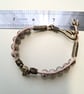 Hook leather Wrap bracelet  - Image 10