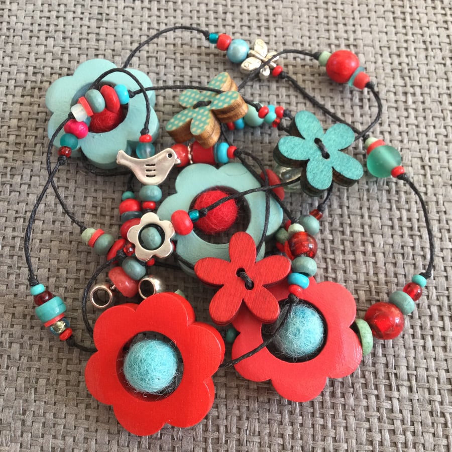 “Neha”  lariat necklace