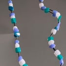 'Billie Blue' Resin Necklace