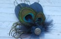 Feather Hair and Hat Clips