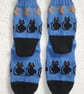 Midnight Cats and Moons Knitting Pattern PDF. Socks 4ply Knitting.  PDF Pattern. - Image 5