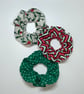 Trio of Christmas Scrunchies  - Image 1