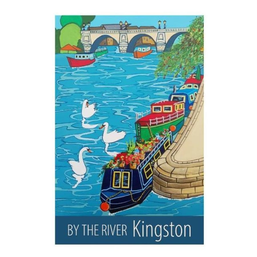 Kingston by the river - unframed