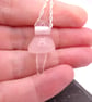 lampwork glass toadstool pendant necklace - Image 4