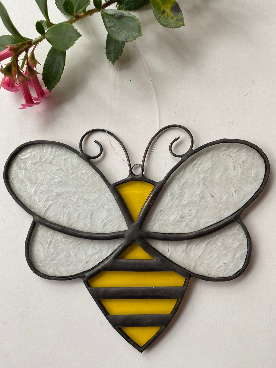 Stained Glass Bee