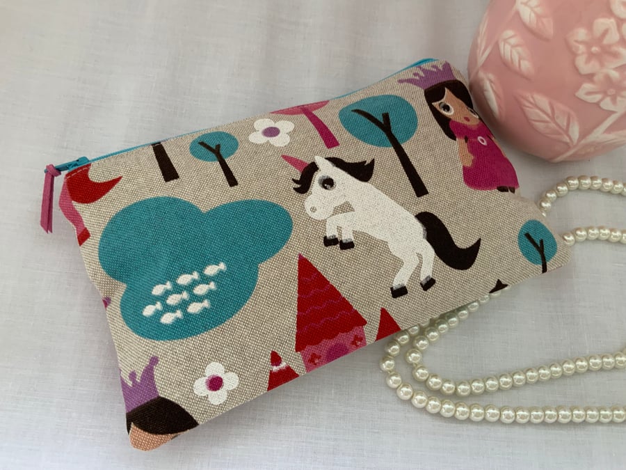 Perfectly Imperfect, Childrens Pencil Case, Zipped Purse, Cosmetic Bag
