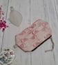 Hand Printed Linen Zipped Cosmetic Bag - Image 3