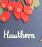 Botanical Papercut - Hawthorn - Original Art - Image 5