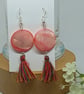 Shell and Tassel earrings - Image 4