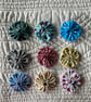 9 Cotton Suffolk Puff Yoyos - Image 1