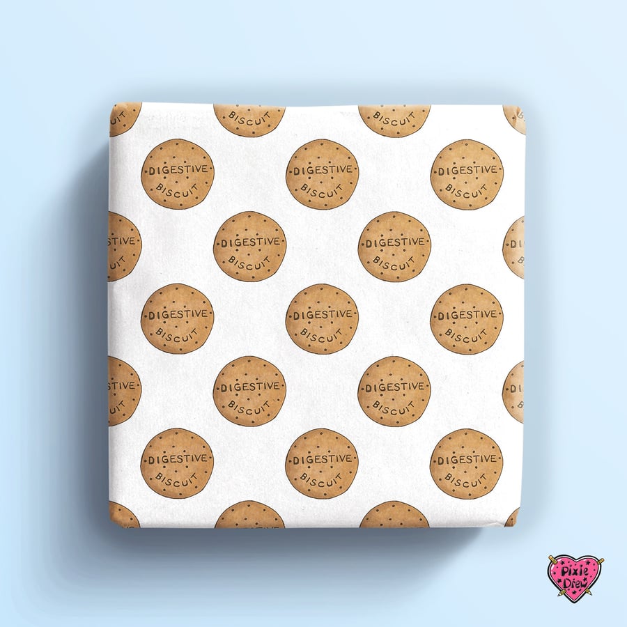 Digestive Biscuit wrapping paper