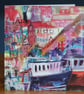Harbour Evening, Whitby card - Image 2