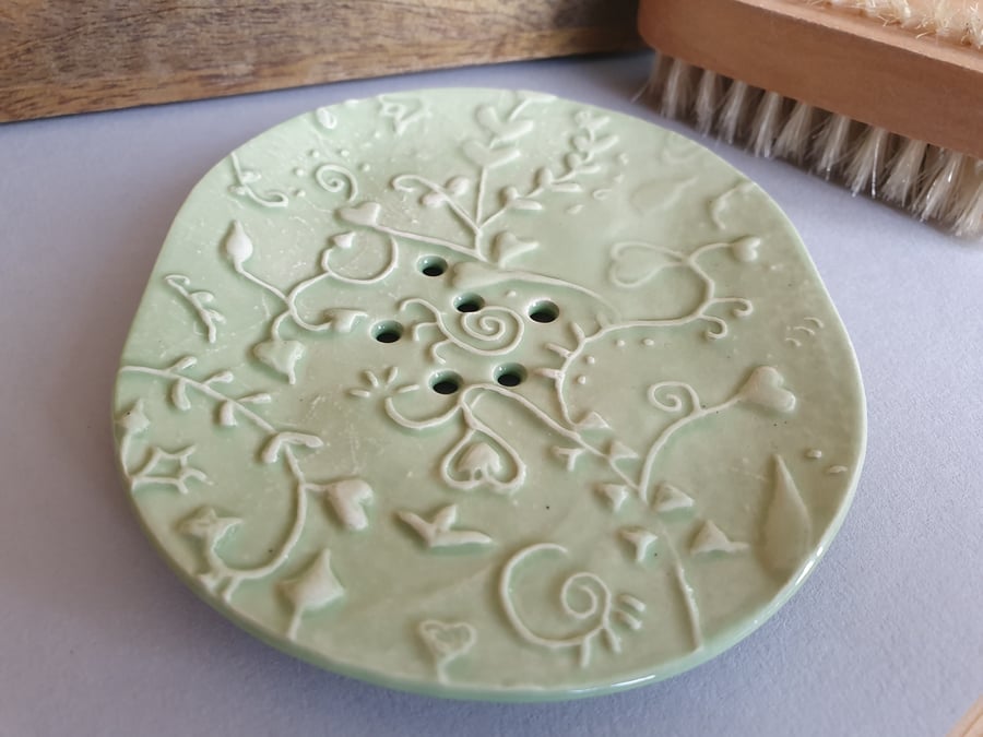 Handmade Ceramic Soapdish