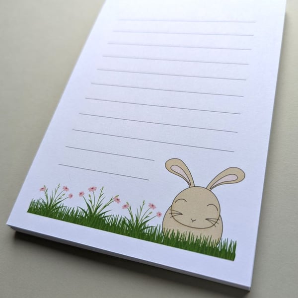 A6 notepad, rabbit notepad, handmade notepad