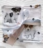 Reusable Baby Wipes, Face Cloths, Washable Wipes, Eco Friendly, Cute Dogs-BD130