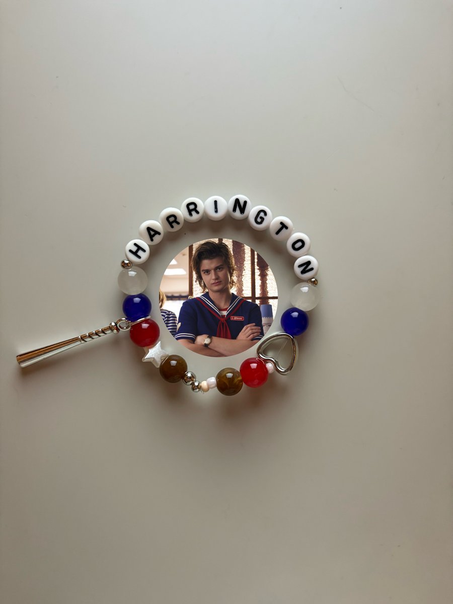 Steve Harrington inspired handmade bracelet 